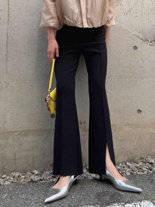split-hem pants