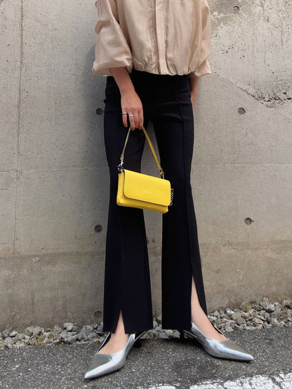 split-hem pants