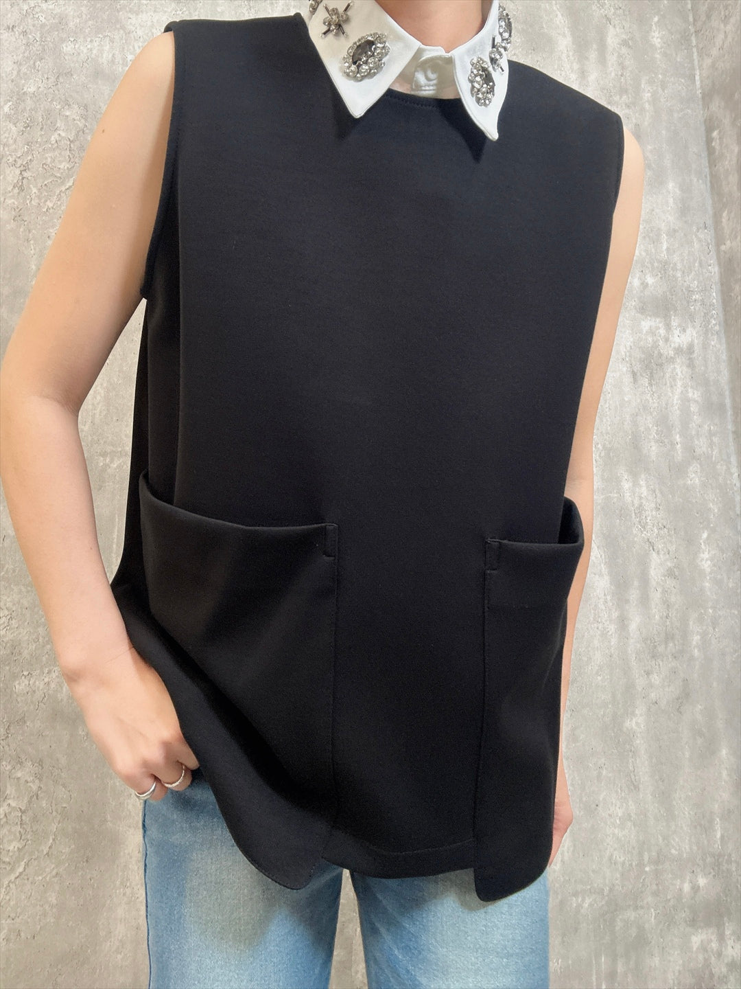 big pocket gilet