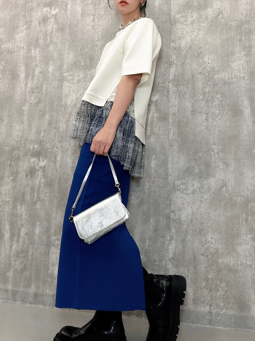 hem check frills cut and sew