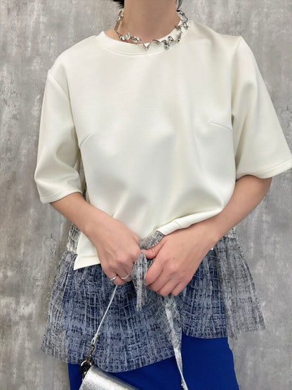 hem check frills cut and sew