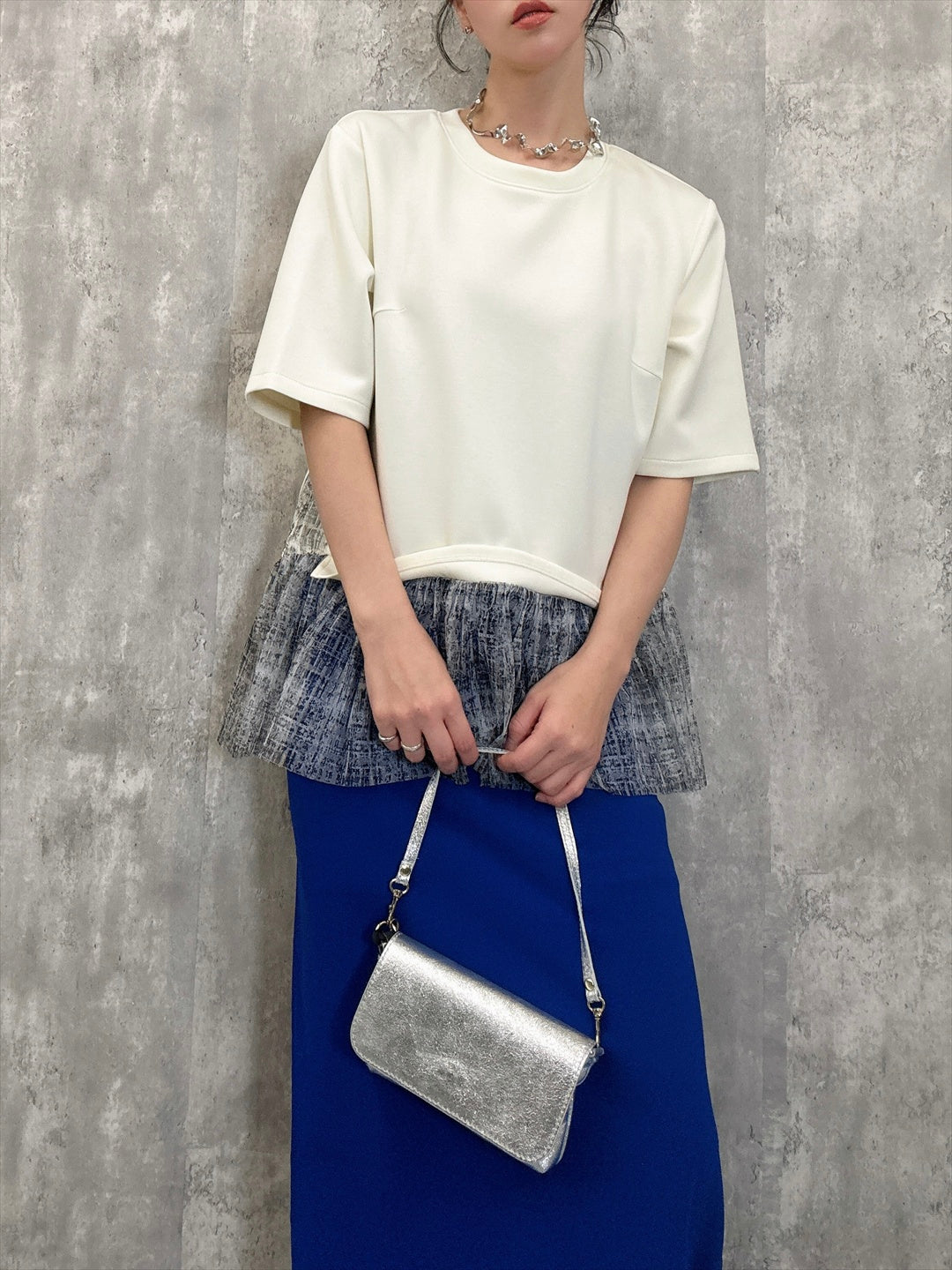 hem check frills cut and sew