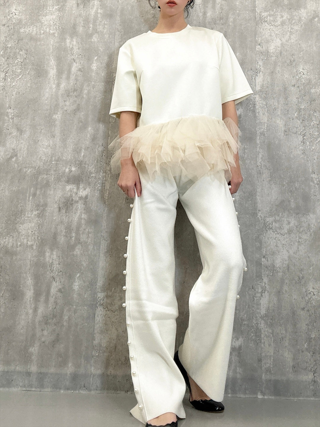hem tulle cut and sew
