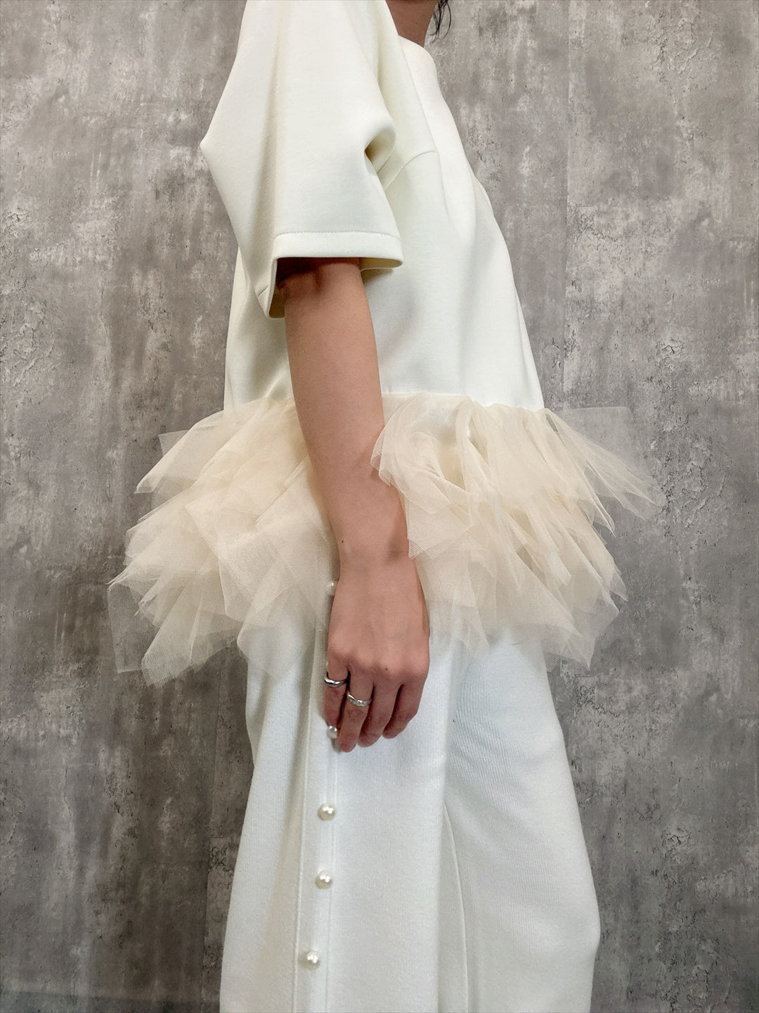 hem tulle cut and sew