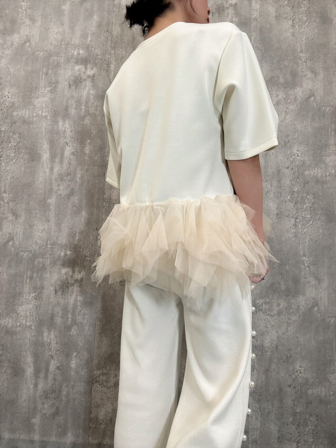 hem tulle cut and sew
