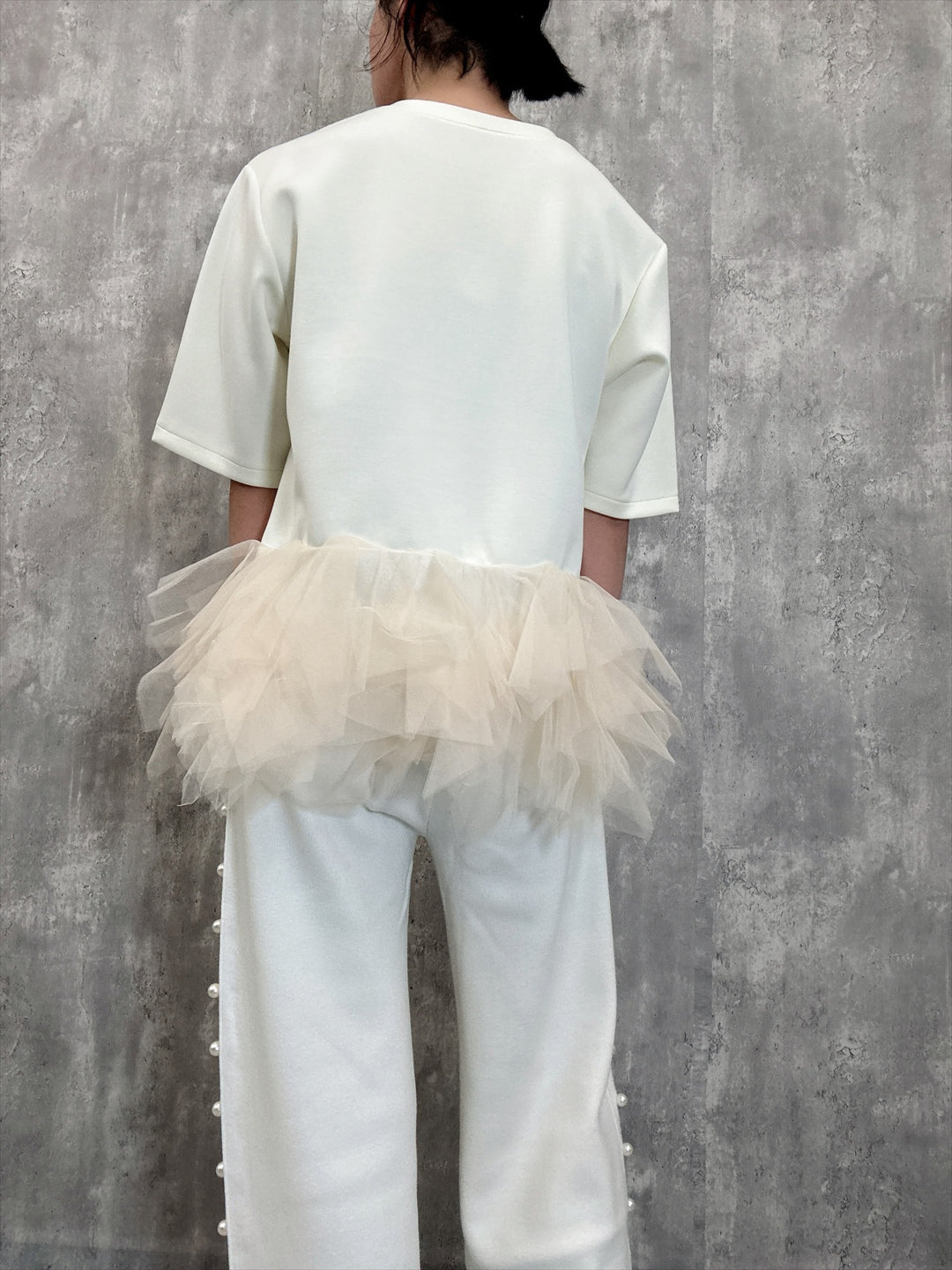 hem tulle cut and sew