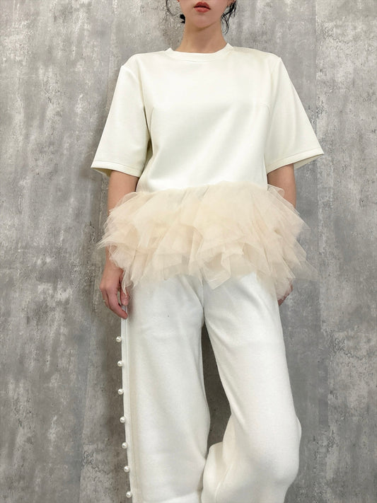 hem tulle cut and sew