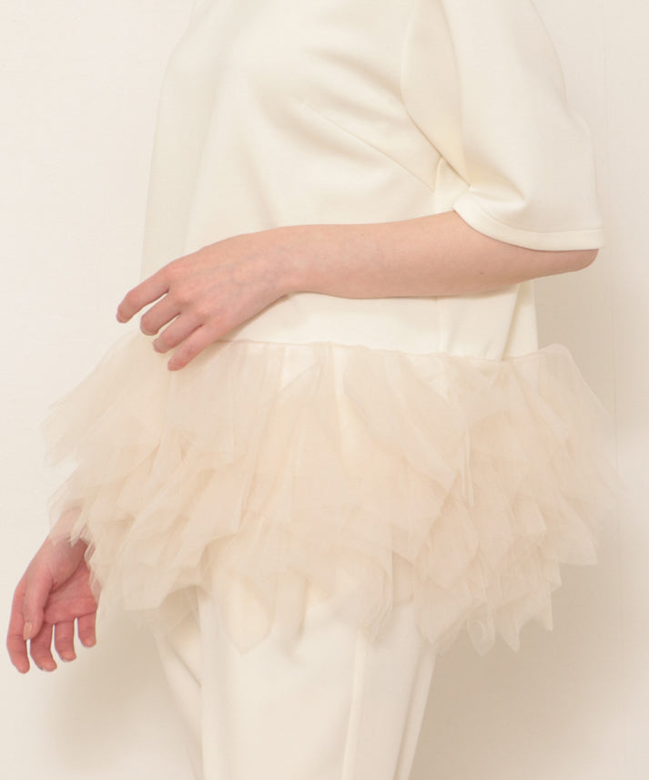 hem tulle cut and sew