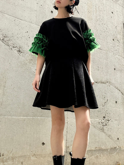 sleeve tulle cut and sew