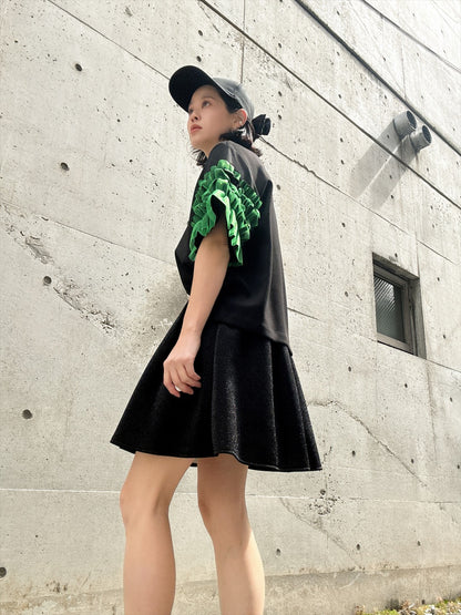sleeve tulle cut and sew