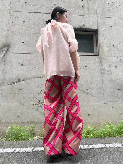 sier slit sleeve blouse