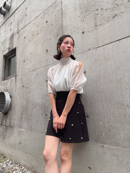 sier slit sleeve blouse