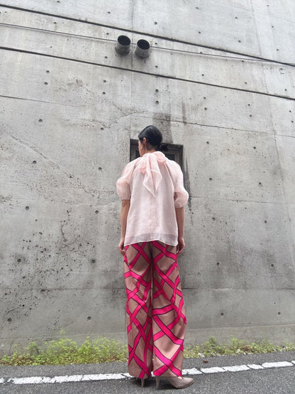 sier slit sleeve blouse