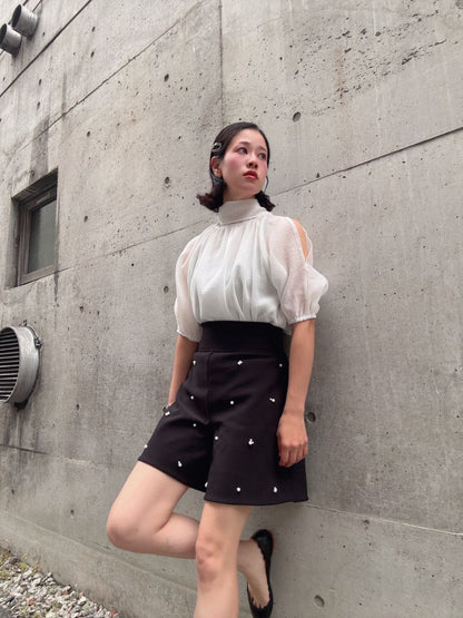 sier slit sleeve blouse