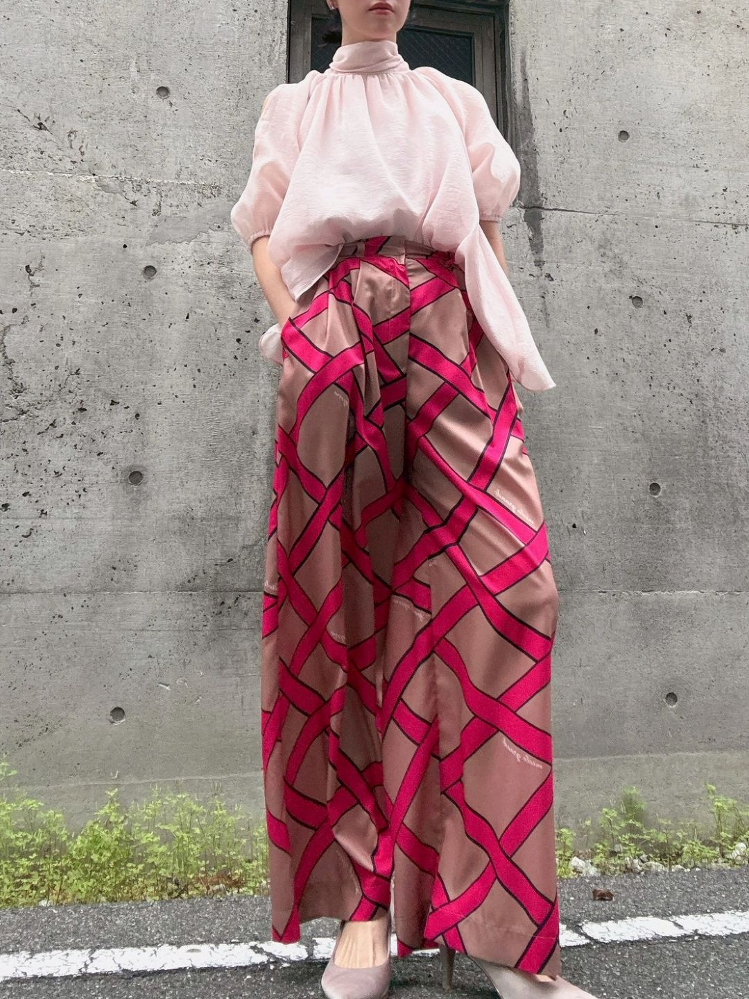 sier slit sleeve blouse