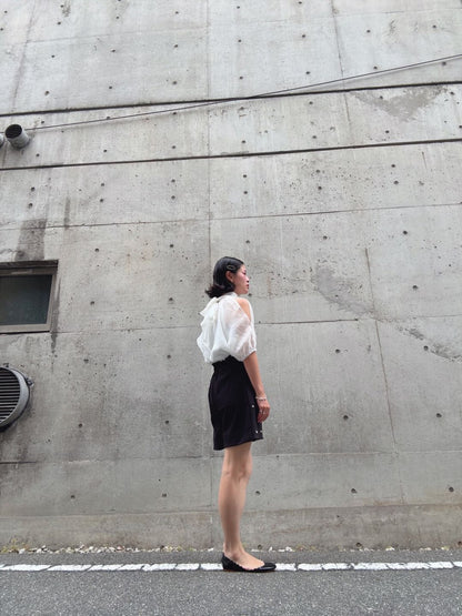 sier slit sleeve blouse
