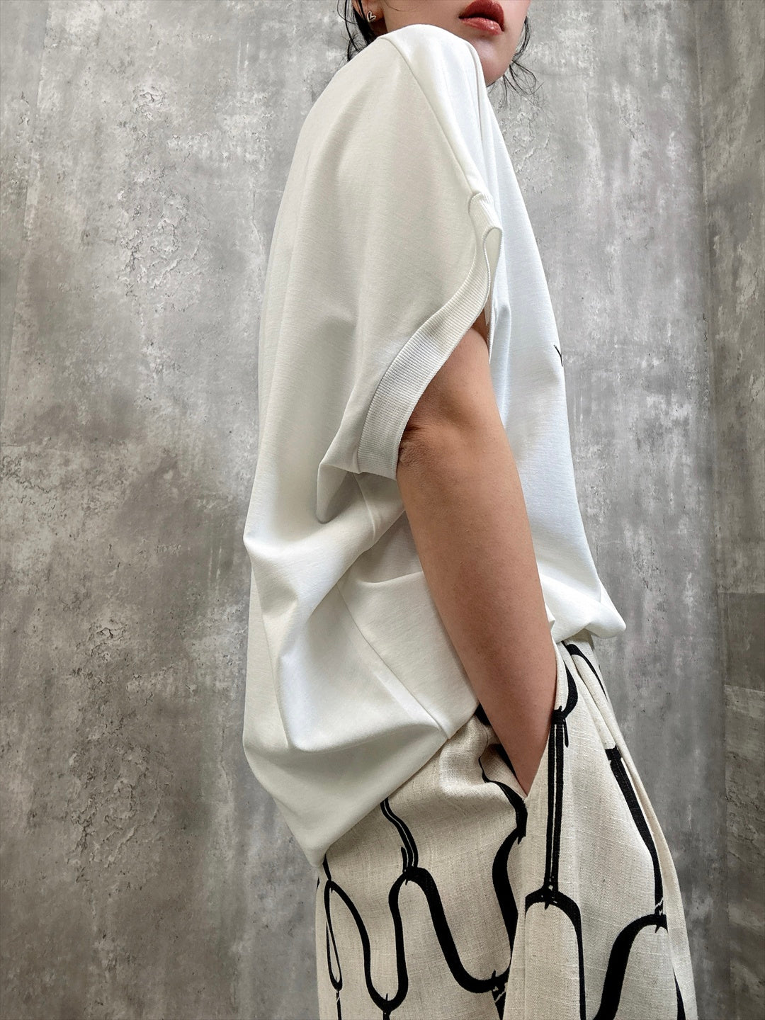 bag print T shirt