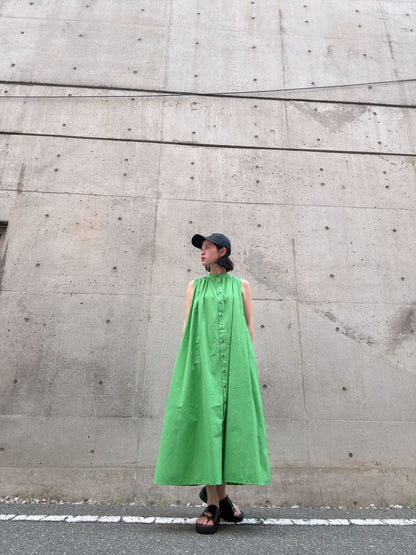 colorful color sleeveless onepiece