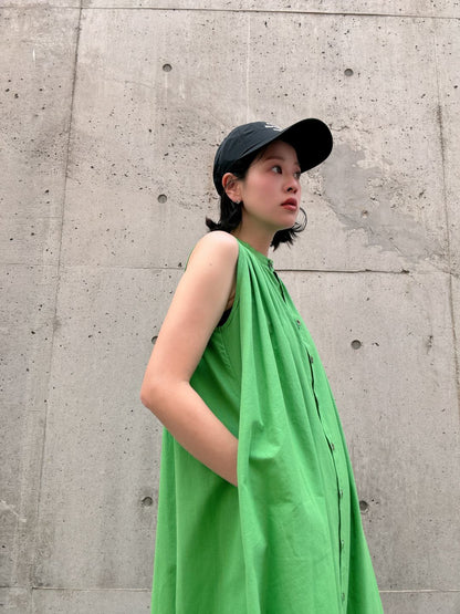 colorful color sleeveless onepiece
