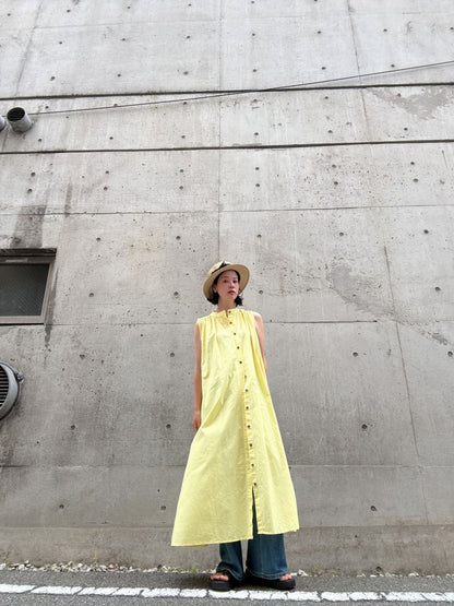 colorful color sleeveless onepiece