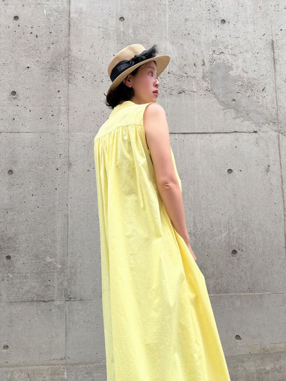 colorful color sleeveless onepiece