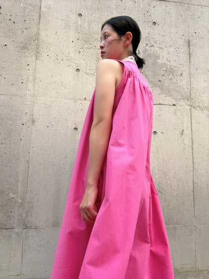colorful color sleeveless onepiece