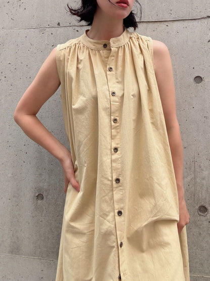 colorful color sleeveless onepiece
