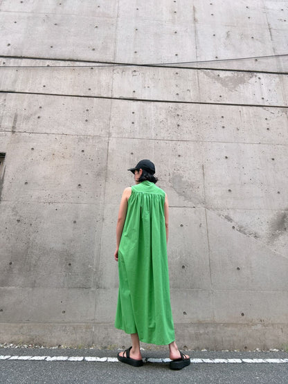 colorful color sleeveless onepiece