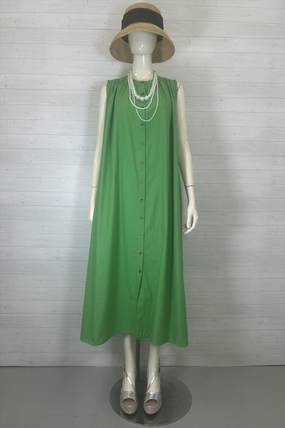 colorful color sleeveless onepiece