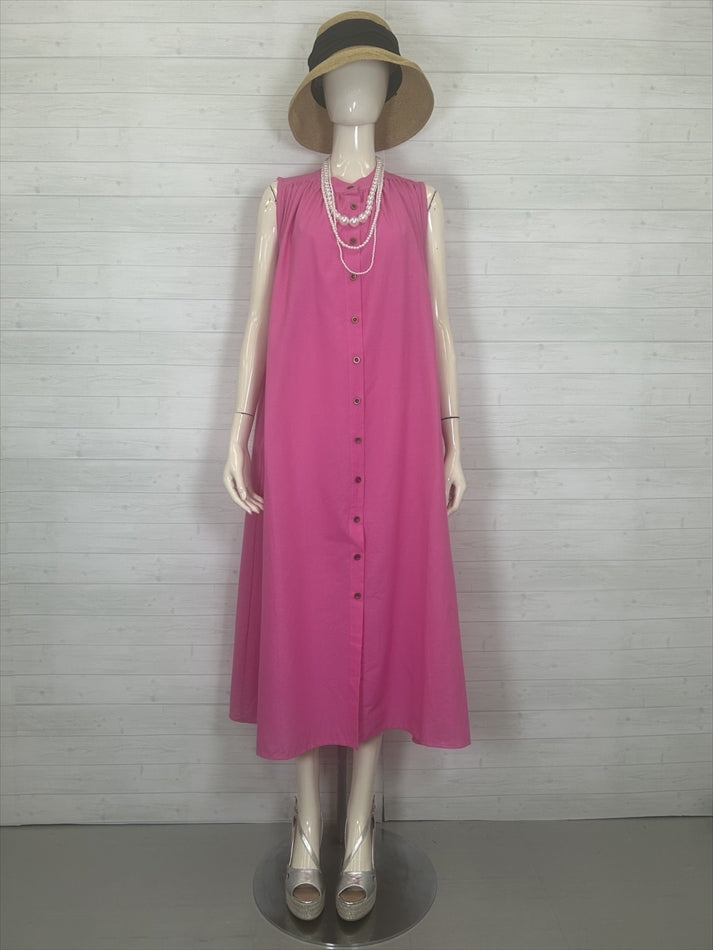 colorful color sleeveless onepiece