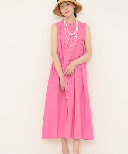 colorful color sleeveless onepiece