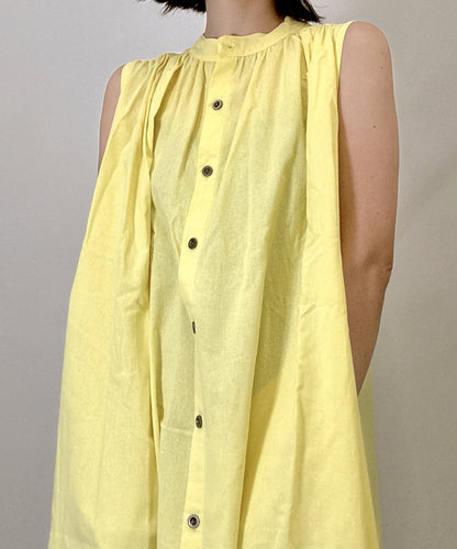 colorful color sleeveless onepiece