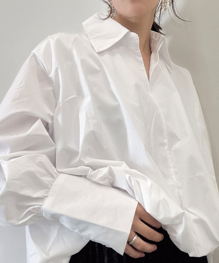 balloon skipper blouse