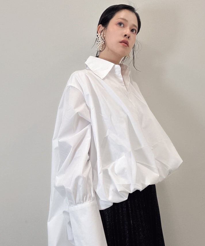 balloon skipper blouse