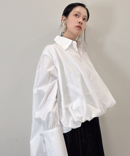 balloon skipper blouse