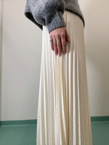 pleated skirt with sparkling