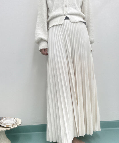 pleated skirt with sparkling