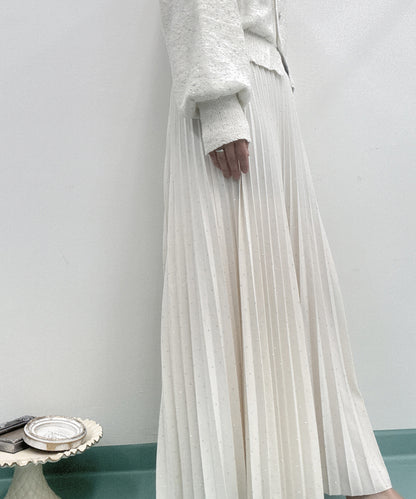 pleated skirt with sparkling