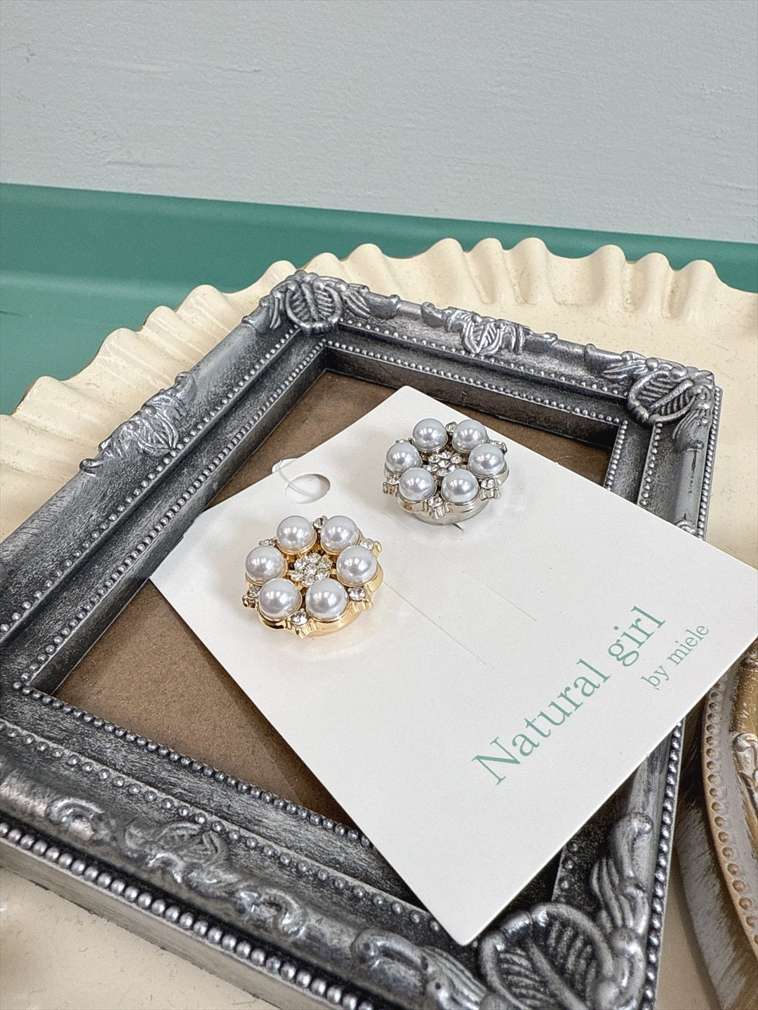 sparkling button cover