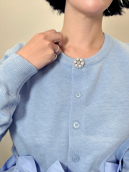 sparkling button cover