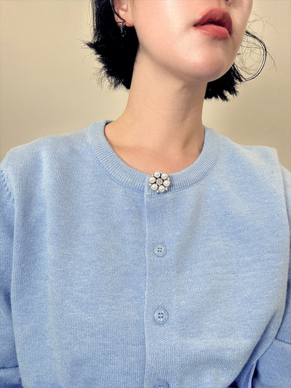 sparkling button cover