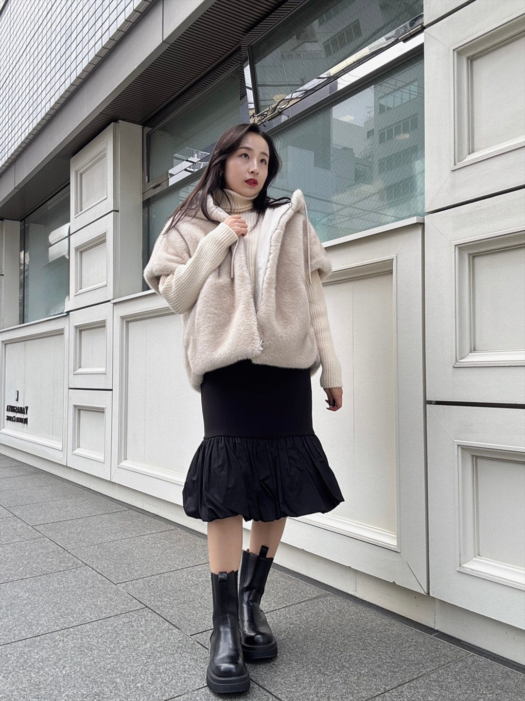 reversible hoodie outer