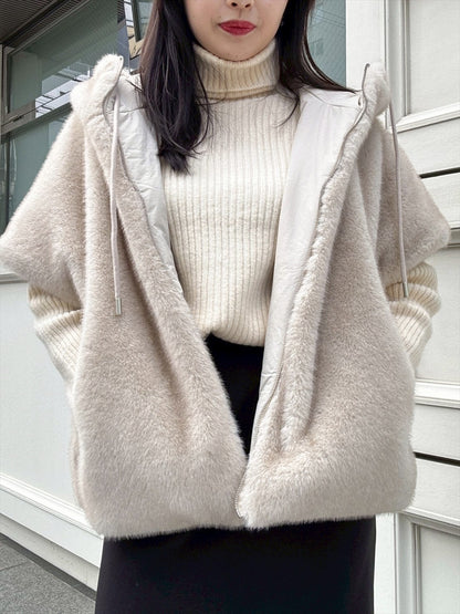 reversible hoodie outer