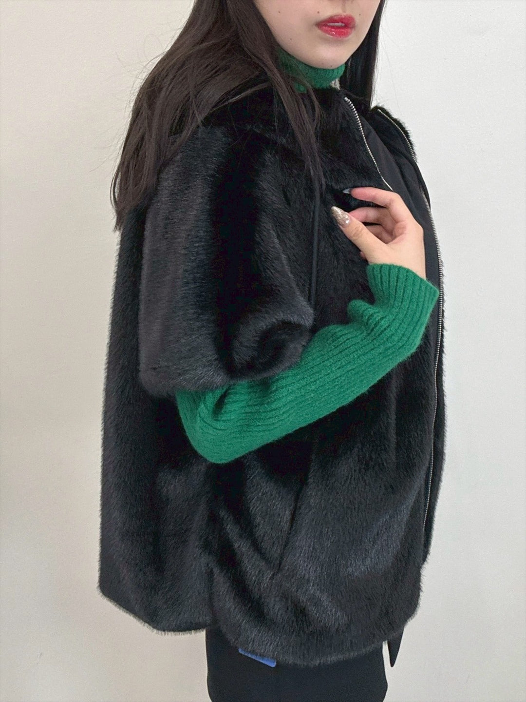 reversible hoodie outer