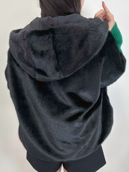 reversible hoodie outer