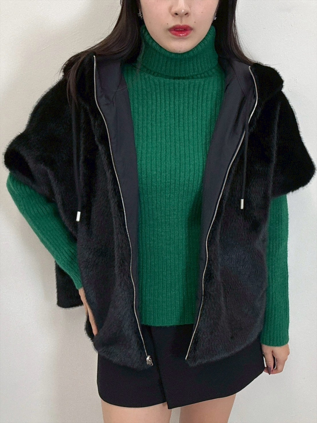 reversible hoodie outer