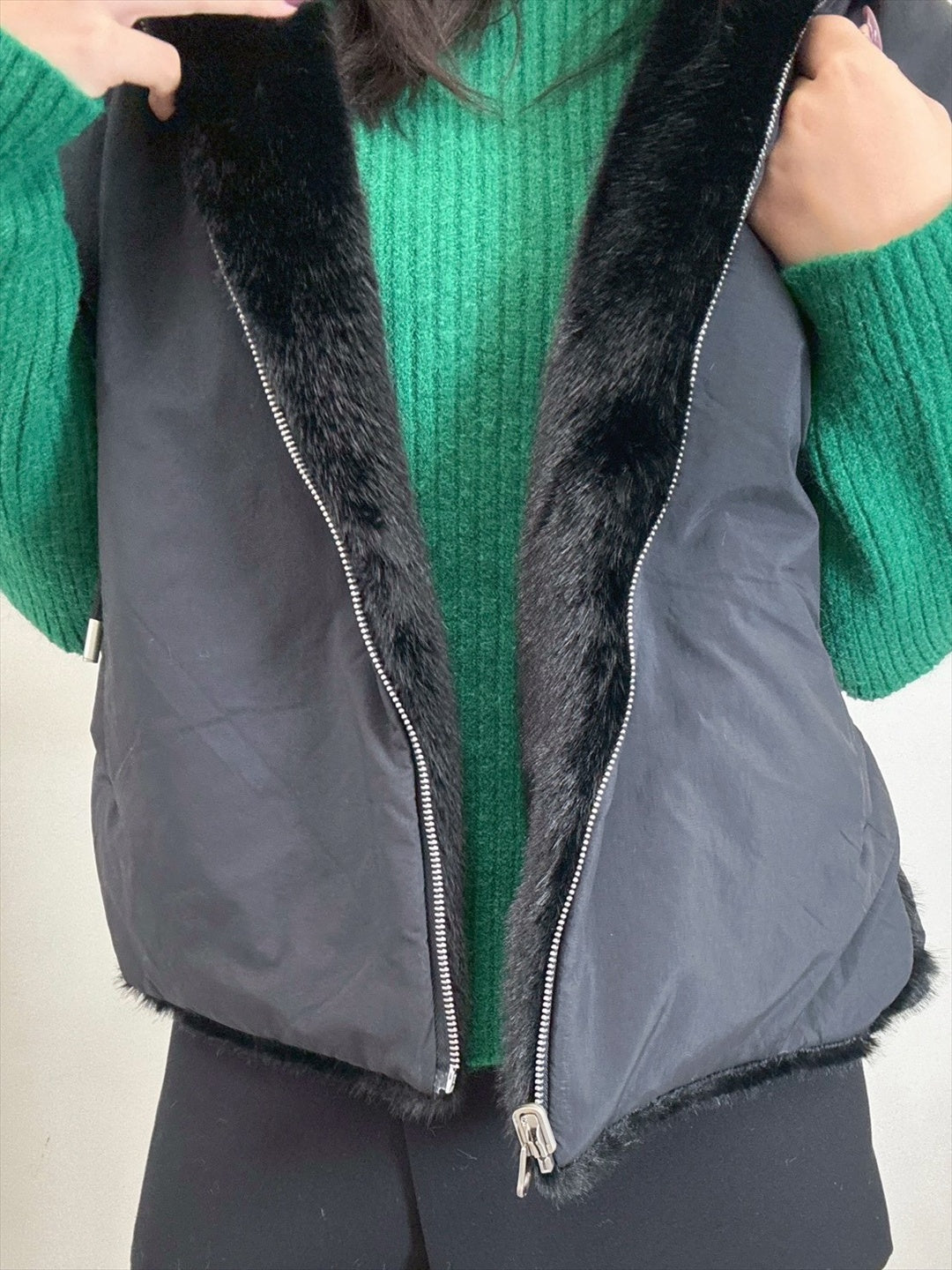 reversible hoodie outer