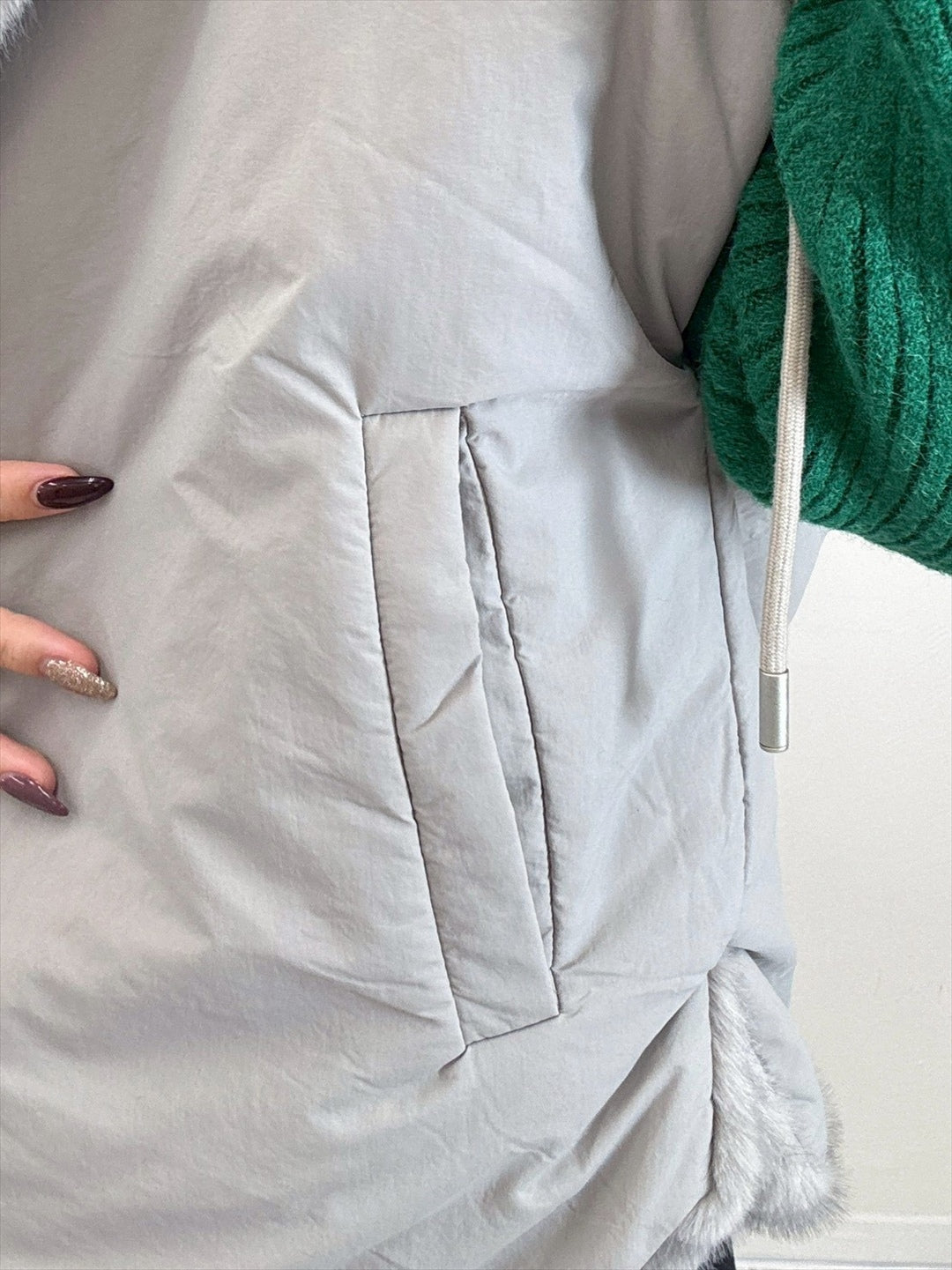 reversible hoodie outer