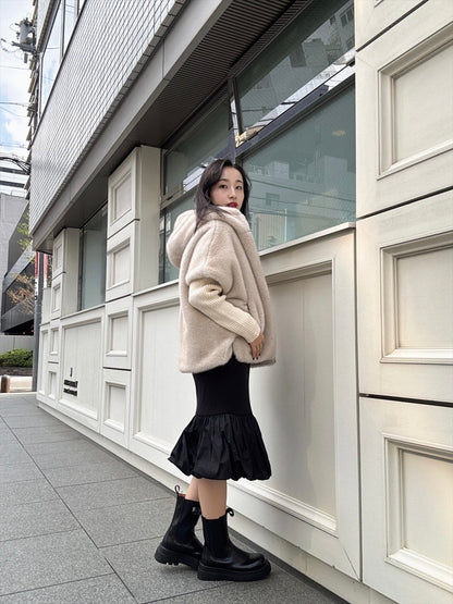 reversible hoodie outer