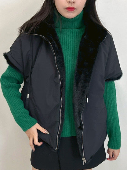 reversible hoodie outer